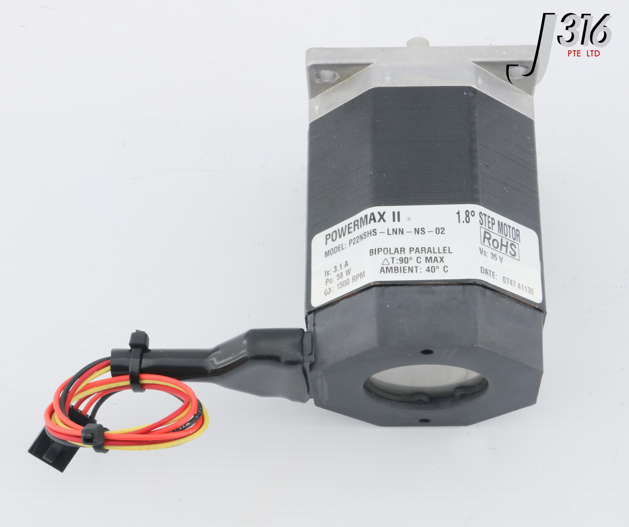 27485 DANAHER MOTION STEP MOTOR, POWERMAX II P22NSHS-LNN-NS-02 | eBay